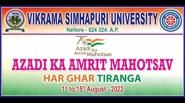 Vikrama Simhapuri University NSS Cell-AKAM-75-"Prabhat Pheries" (Early Morning Walks)