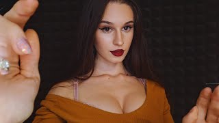 Girlfriend Roleplay ASMR | helping you fall asleep | kisses 💓