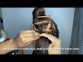 ✨HOW TO: JUMBO KNOTLESS BRAID TUTORIAL ✨| STEP BY STEP| MANNEQUIN