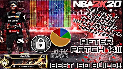 NEW* RARE ISO DEMON BUILD SLASHING PLAYMAKER WITH LOCK TAKEOVER!! BEST GUARD BUILD AFTER PATCH 14!!!