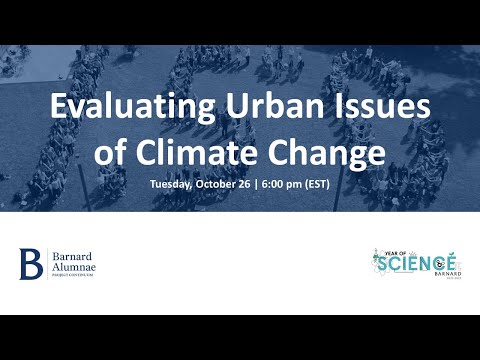 Evaluating Urban Issues of Climate Change
