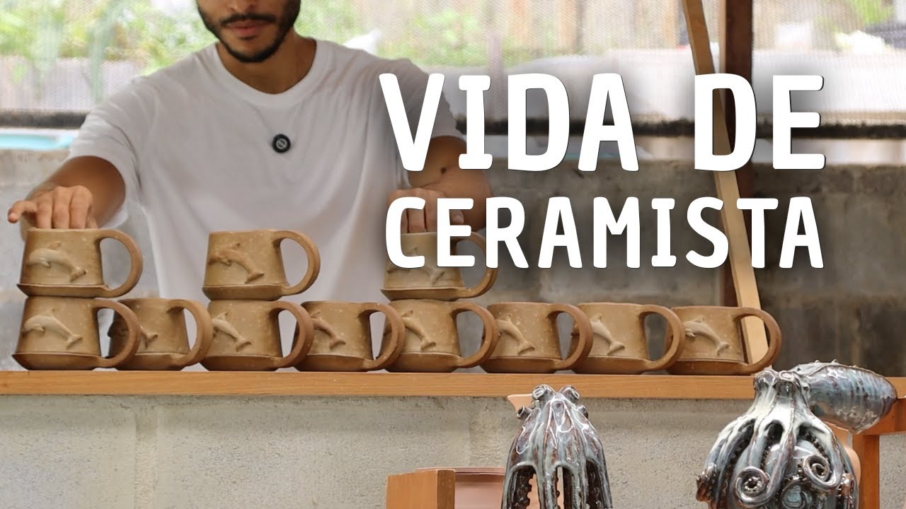 Um Dia no Meu Estúdio de Cerâmica – Tudo o que Acontece por Aqui | Ep. 50