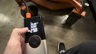 Tire Inflator Portable Air Compressor, 2X Faster Portable Air Pump with 25000mAh Battery (Review) screenshot 4
