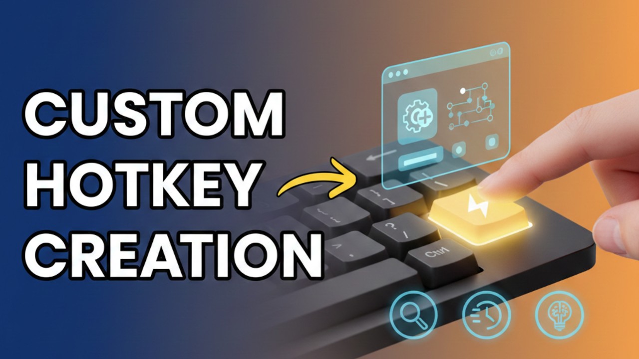 How to Create Custom Shortcut Keys for Any Task | Work Faster on Your ...