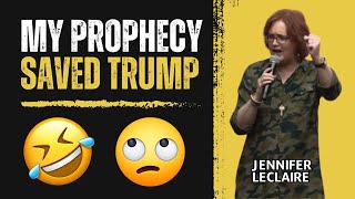Jennifer LeClaire Takes Credit For Trumps Survival