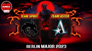 🔴[DOTA 2] Team Spirit-Team Aster Матч на вылет / ESL One Berlin Major 2023 Playoffs /