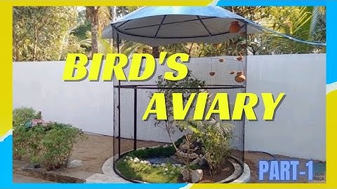Mini round aviary  part - 1 | #craft angles | #16