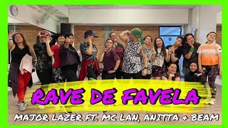 RAVE DE FAVELA | Major Lazer, MC Lan, Anita \& Beam | Zumba | James Rodriguez | HYPER JAM FITGROOVE