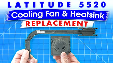 How To Upgrade or Replace Your Cooling Fan/Heatsink | Dell Latitude 5520