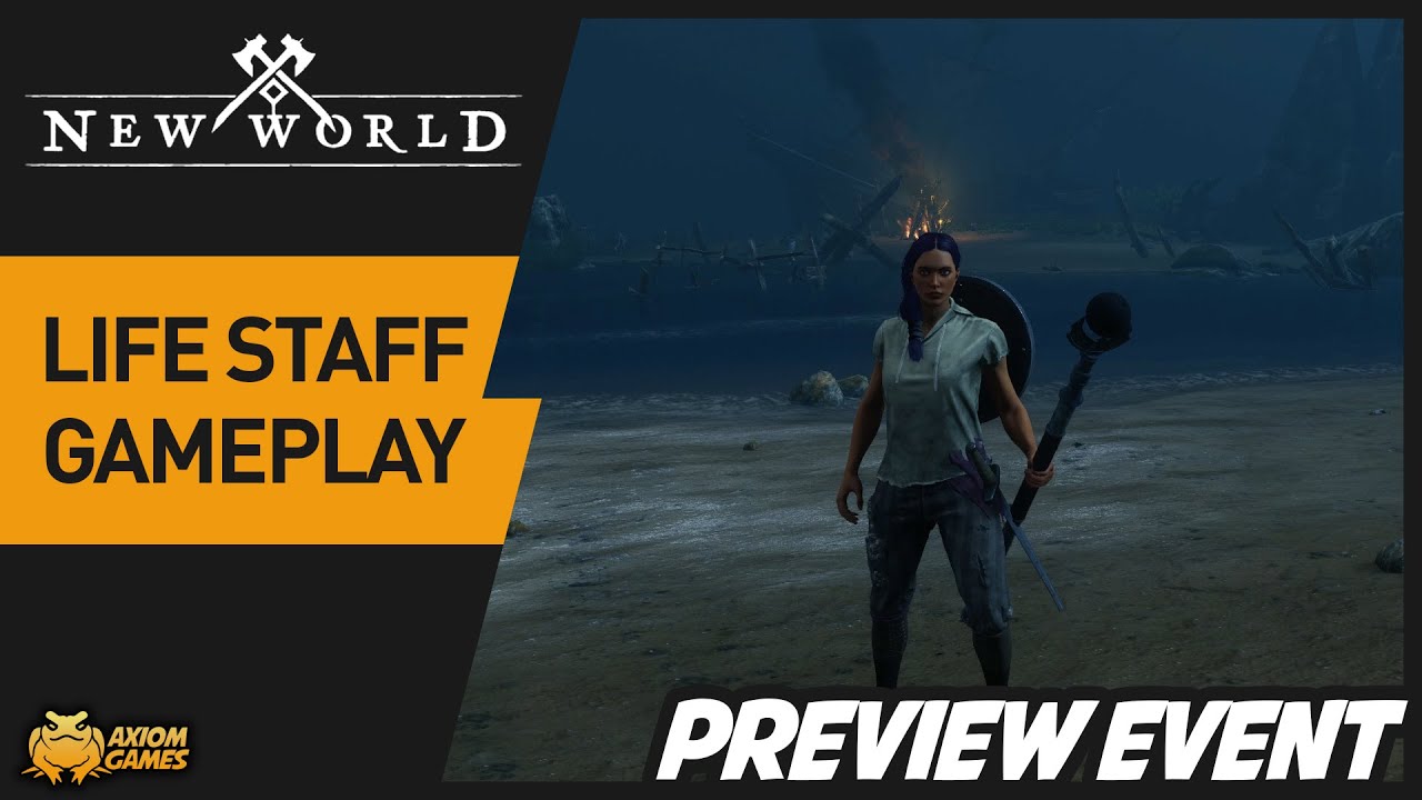 New World Life Staff Gameplay YouTube