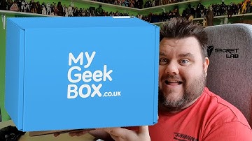 My Geek Box August 2021 Unboxing Subscription Box Review