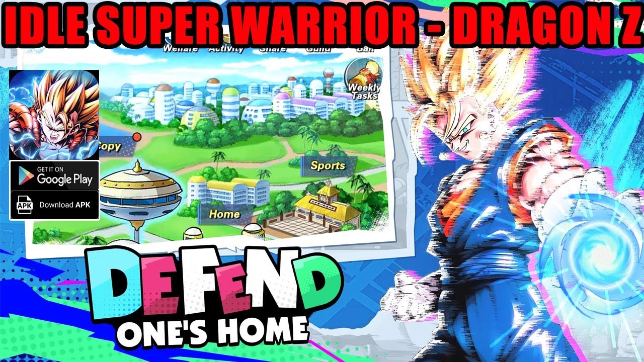 Fighter King Z Gameplay - Dragon Ball RPG Game Android APK 