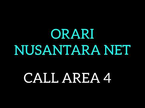 YB4AYM as NET CONTROL STATION on ORARI NUSANTARA NET || CALL AREA 4