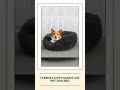 Fleece Fluffy Donut Cat Pet Dog Bed