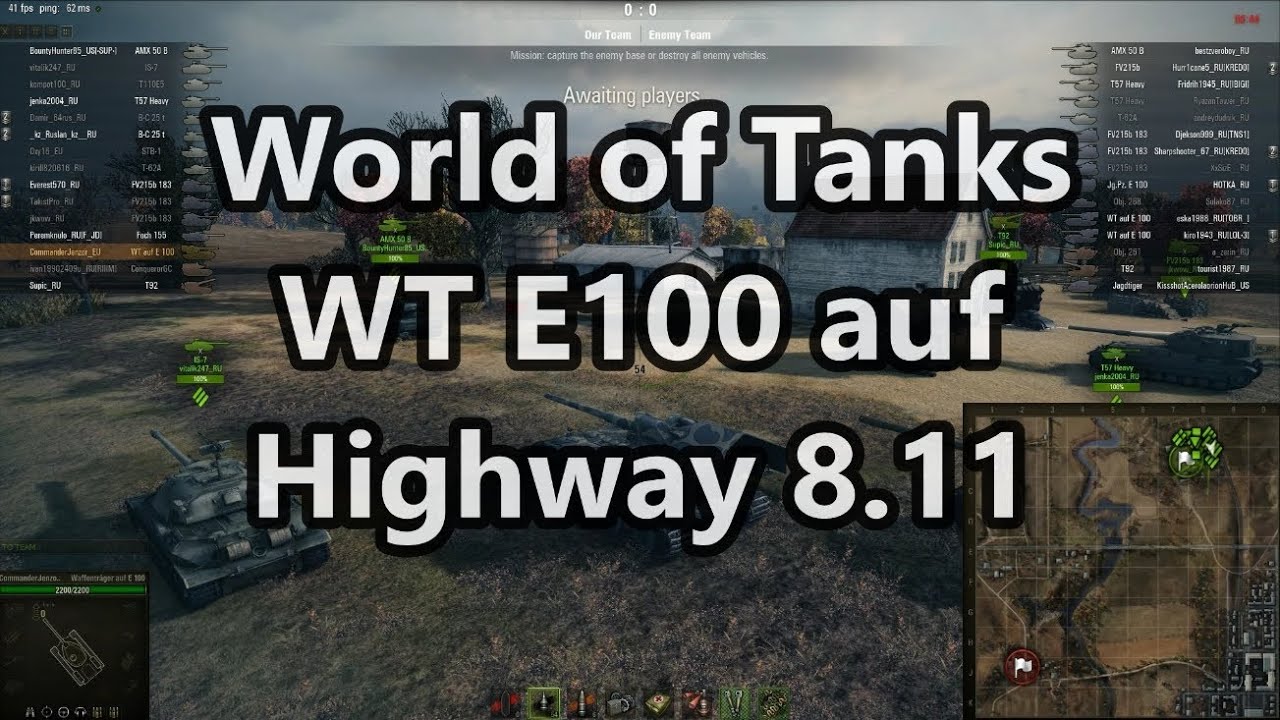 girls like you World of Tanks - Let´s Play Testserver WT auf E100 (HD) (Deutsch)
