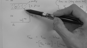 Time rate of consolidation example: single drainage.