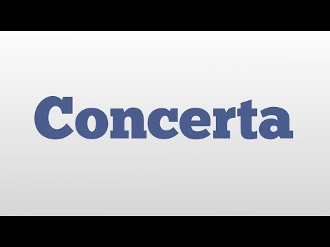 Concerta meaning and pronunciation thumbnail