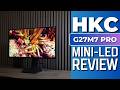 HKC G27M7 Pro 4K 160hz Dual Mode 1152 Zonen MiniLED Monitor | Test / Review