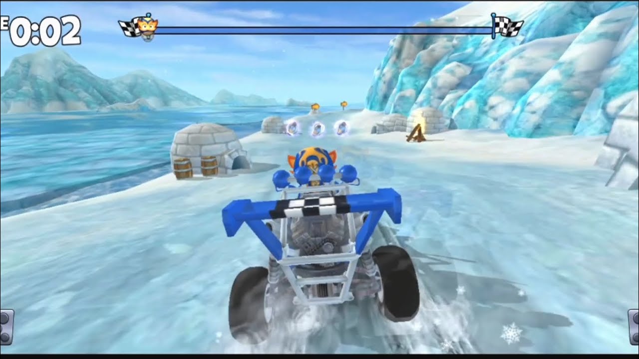 beach buggy racing - typhoon 🌀 trophy series gameplay part-2 