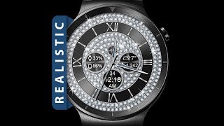 Diamond Bling HD Animated Watch Face screenshot 1