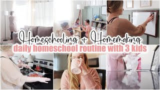 🍎✏️ HOMESCHOOLING + HOMEMAKING ROUTINE // morning routine + day in the life by Kelly's Korner 19,970 views 2 months ago 21 minutes