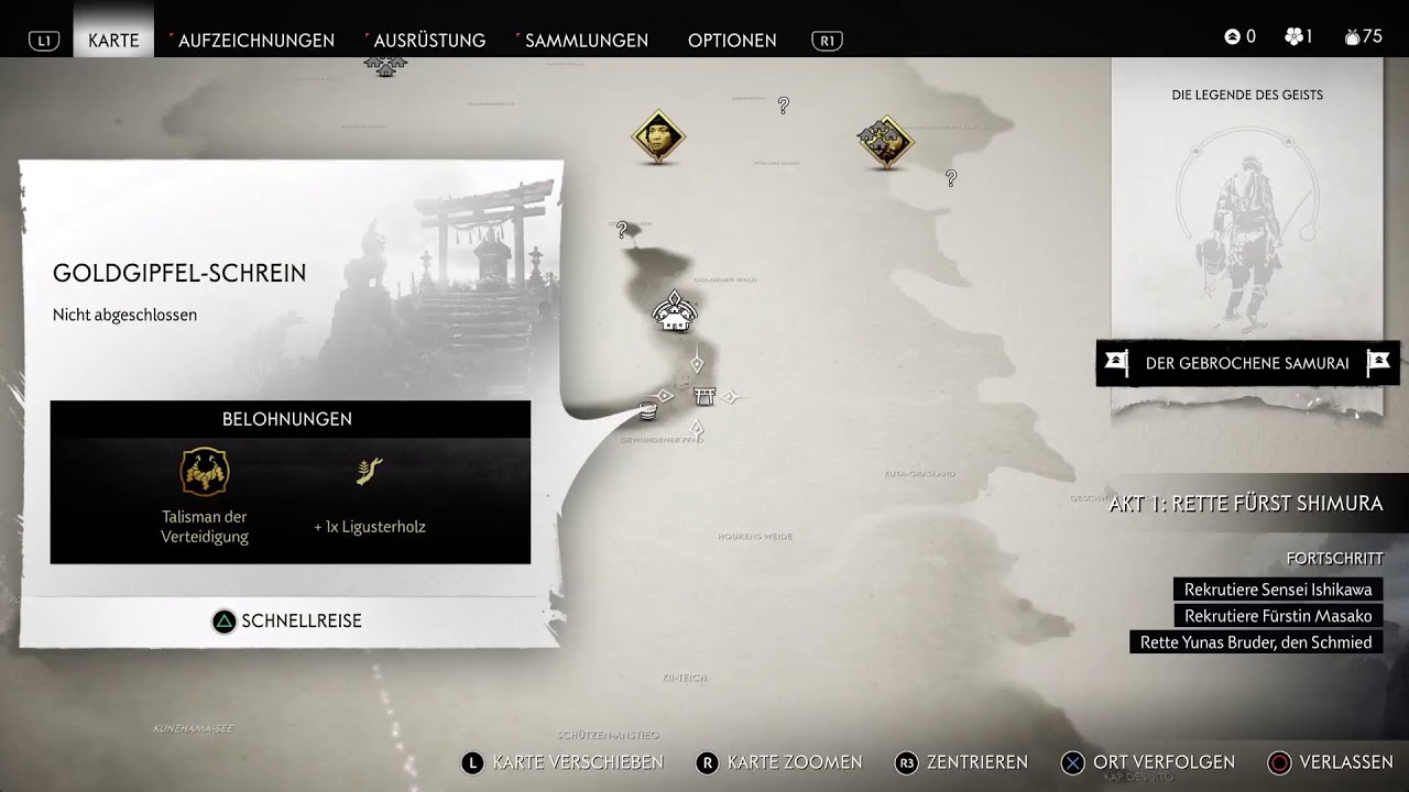 Ghost of tsushima deutsch ps5