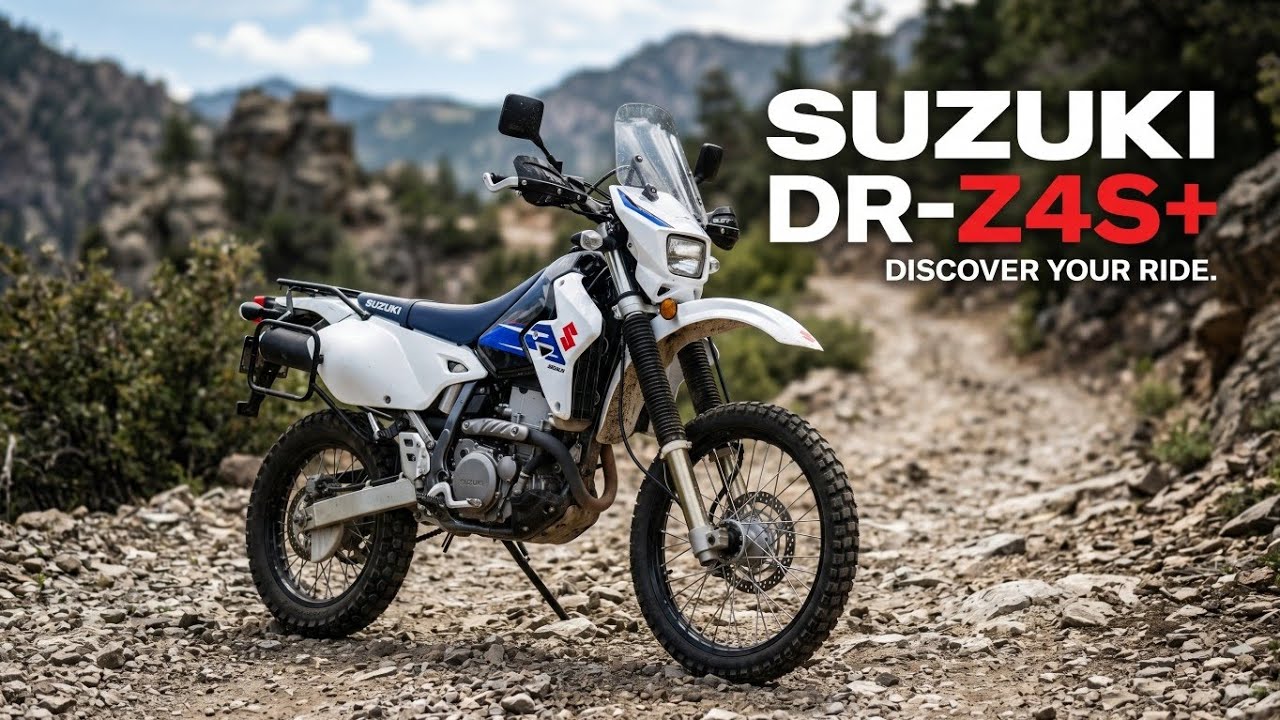 Suzuki DR-Z4S+ | Take the Hard Route and Enjoy Every Second - YouTube