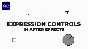 Expression Controls in After Effects Tutorial | Slider, Color, Checkbox, Angle, Point Control