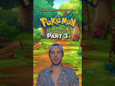 Part 3 | What your favorite Pokémon says about you #shorts