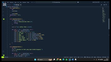 Program konversi biner ke bilangan desimal dan Sistem pemesanan tiket kereta api - UTS Struktur Data