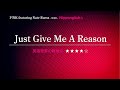 【カタカナで歌える洋楽・最強の英語学習ツール】Just Give Me a Reason・P!NK featuring Nate Ruessを歌って英語をマスターしよう！Academyの詳細は概要欄へ
