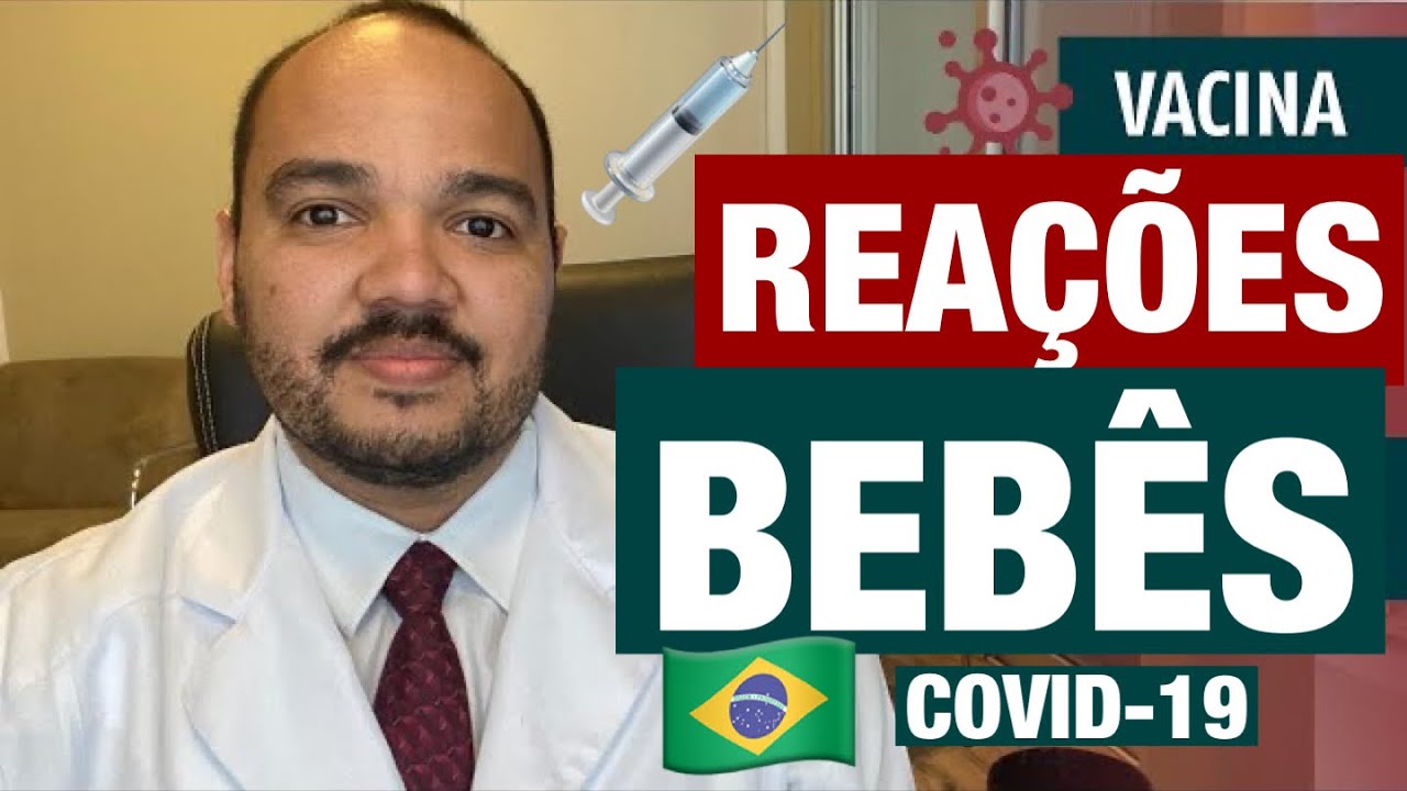CORONAVÍRUS: Quais as reações da vacina da covid-19 em bebês?