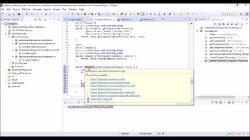RESTful jersey eclipse project #7 - Updating an object in the database (PUT)