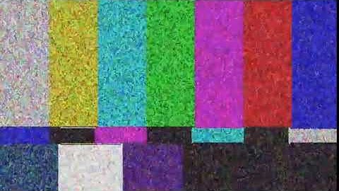 TV Static/ TV No Signal Screen/ BZZ Sound Effect For Montage 4K 60FPS Video