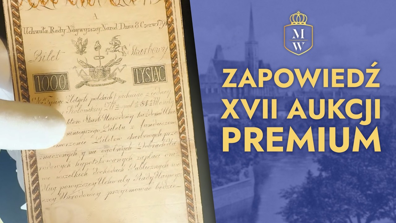 1 000 złotych 1794 z pełnym filigranem J. Honig & Zoonen — legenda polskiego pieniądza papierowego!