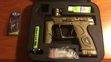 Planet Eclipse Gtek 160r unboxing, great paintball marker