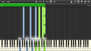 Mass Effect 3 - An End, Once And For All (Extended Cut) - Piano - Synthesia chords