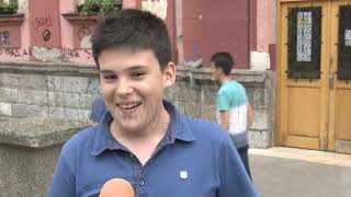 Užički maturanti o prijemnom ispitu iz srpskog jezika.