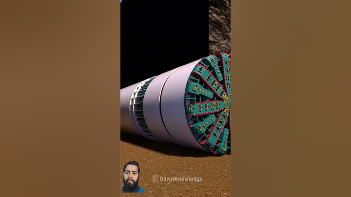 টানেল বোরিং মেশিন কাজ শেষে কি করা হয়। How Tunnel Boring Machines Get Out #shorts #shortvideo