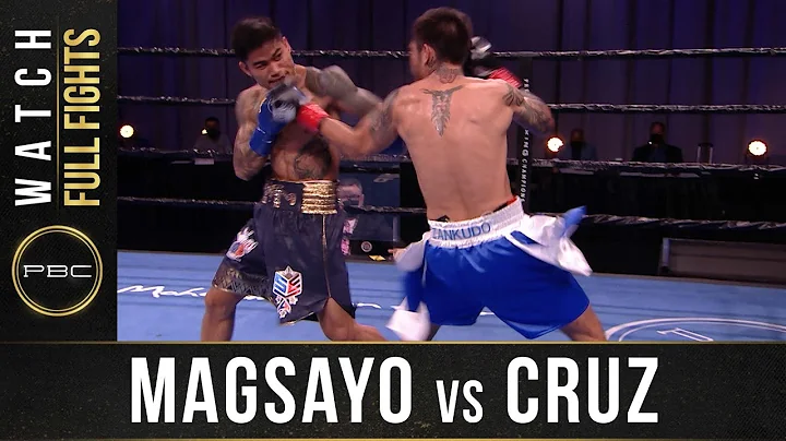 Magsayo vs Cruz FULL FIGHT: April 10, 2021 | PBC o...