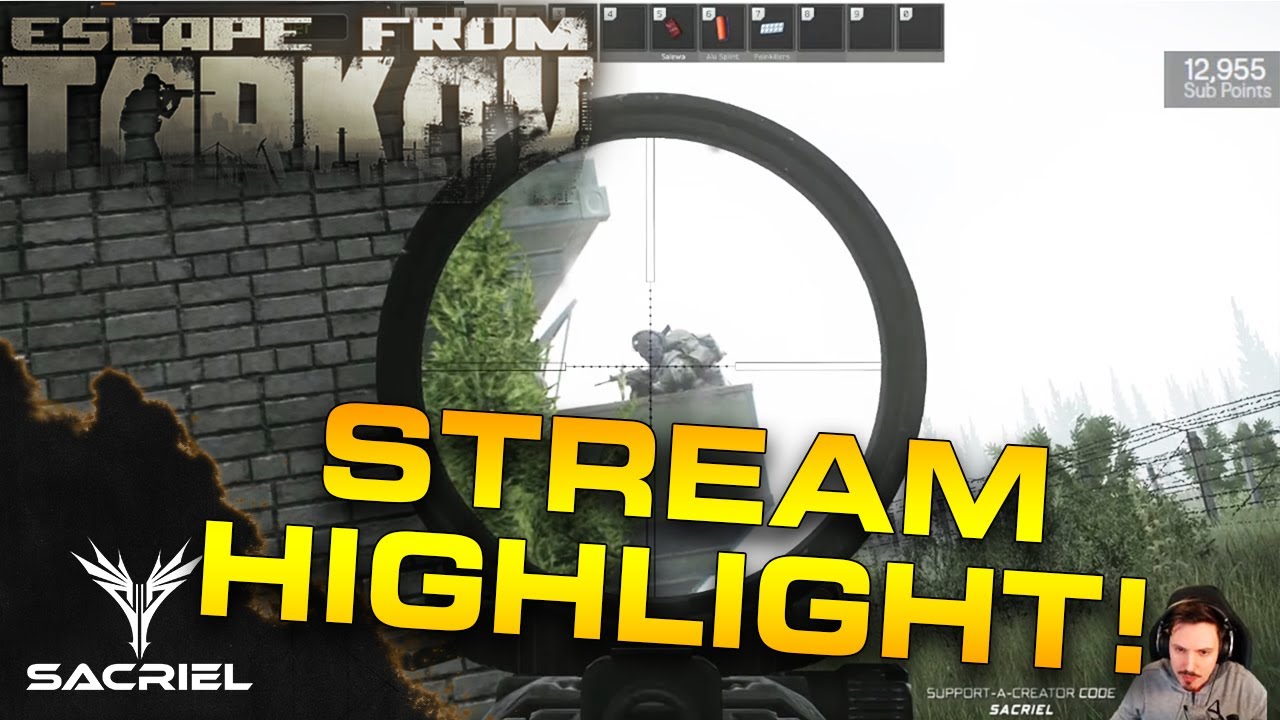 Always wear your helmet, kids [Escape From Tarkov Highlights] YouTube