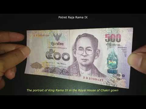 Mengenal Uang Thailand (Baht) Edisi Tahun Cetak 2012 Sampai Dengan 2015