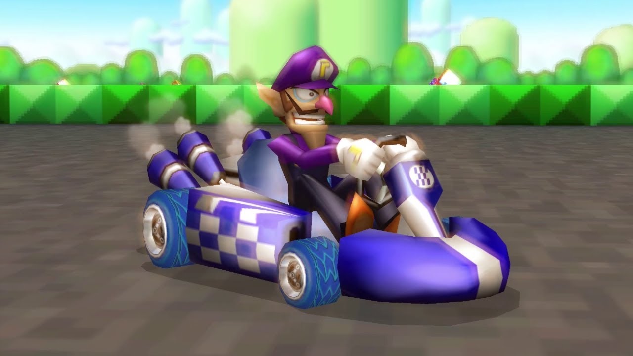 Mario Kart Wii Waluigi Battle Race Gameplay HD YouTube
