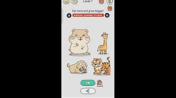 Brain Out 2 Level 1 | Find The Biggest Animal | Solution