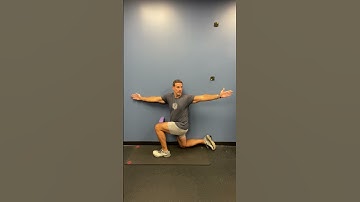 Kneeling Open Book Stretch