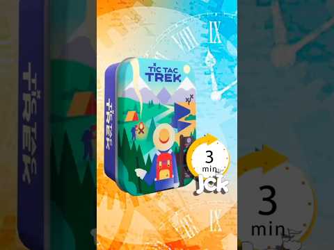Cómo jugar Tic Tac Trek en 3 minutos [Juego de Mesa / JcK / Updown Juegos / Alley Cat Games]