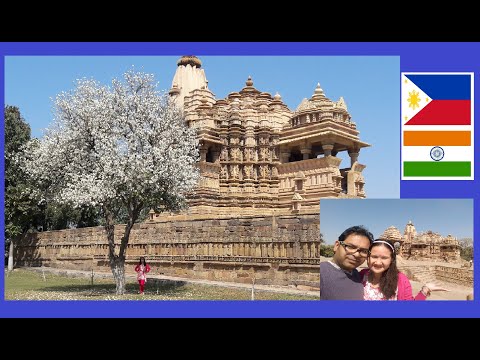 KHAJURAHO GROUP OF MONUMENTS |KHAJURAHO ADVENTURE PART 1 | FILIPINA INDIAN COUPLE |KHAJURAHO TEMPLES