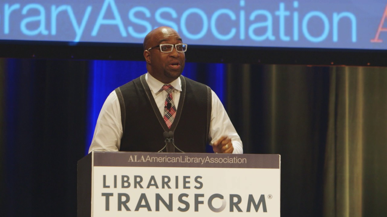 library jobs 2017 ALA Midwinter - Kwame Alexander on Shining On