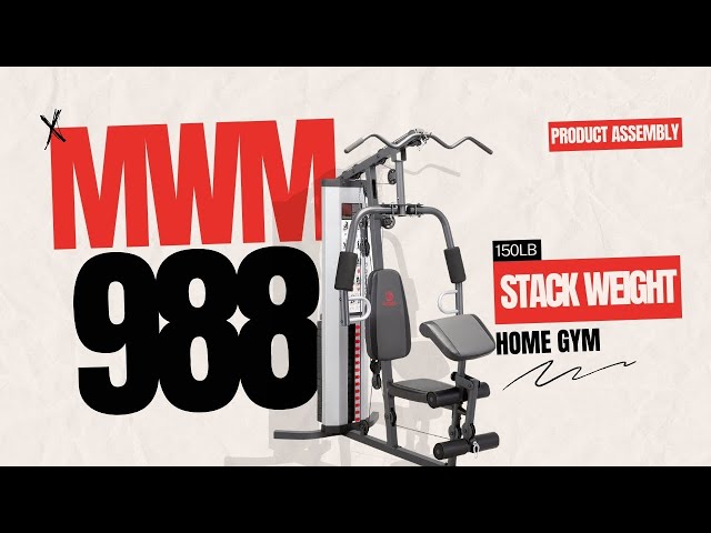 All-in-One Marcy Stack Home Gym MWM-988