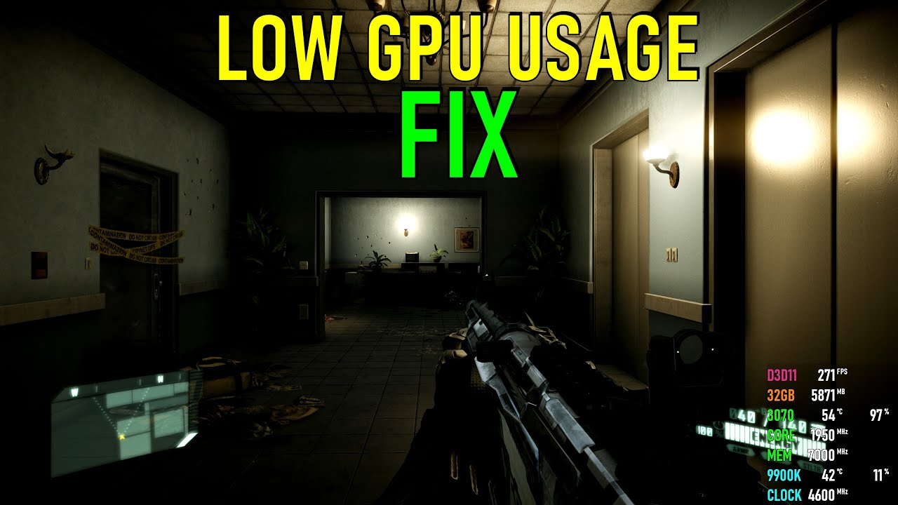Crysis 2: Low GPU usage (Low FPS) FIX for Nvidia GPU - YouTube